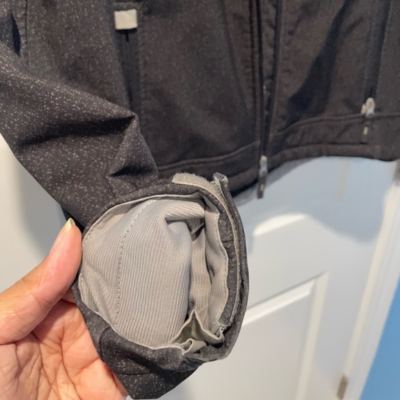 Free Country Black Water-Resistant Women’s Large Spring Jacket | Fleece lining - Picture 6 of 7